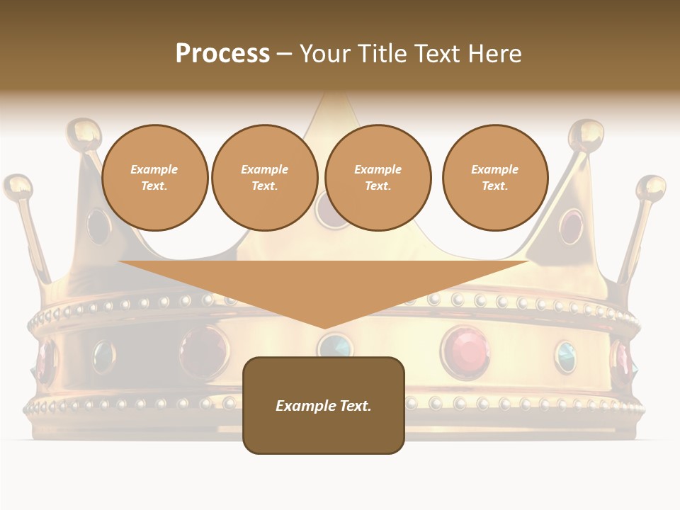 Crown Queen Royalty PowerPoint Template