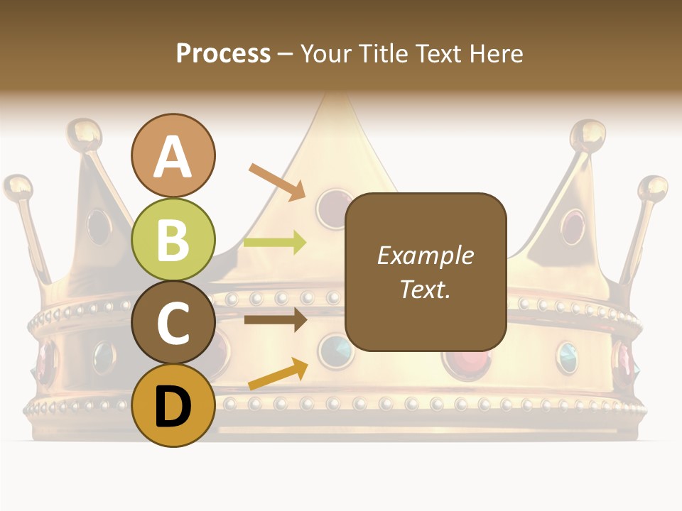 Crown Queen Royalty PowerPoint Template