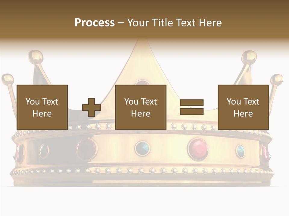 Crown Queen Royalty PowerPoint Template