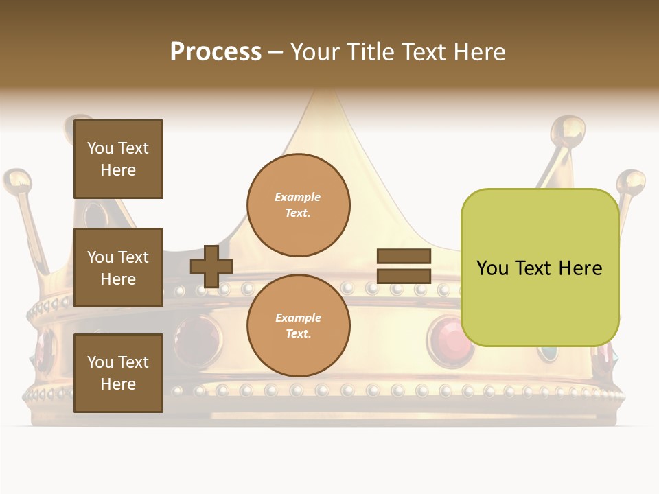 Crown Queen Royalty PowerPoint Template