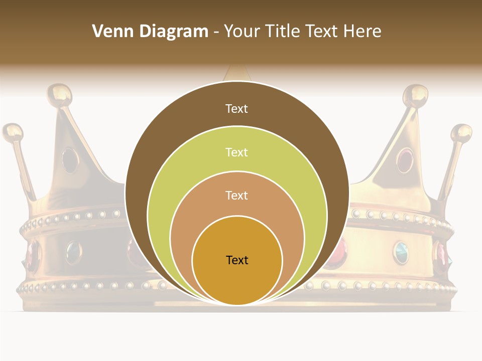 Crown Queen Royalty PowerPoint Template