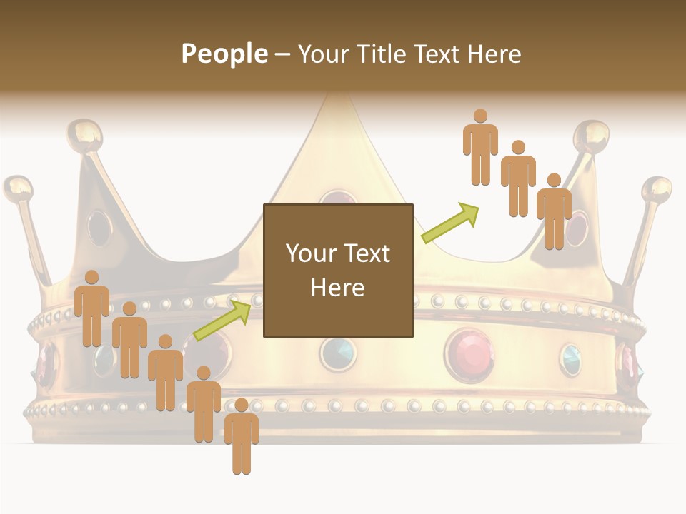 Crown Queen Royalty PowerPoint Template