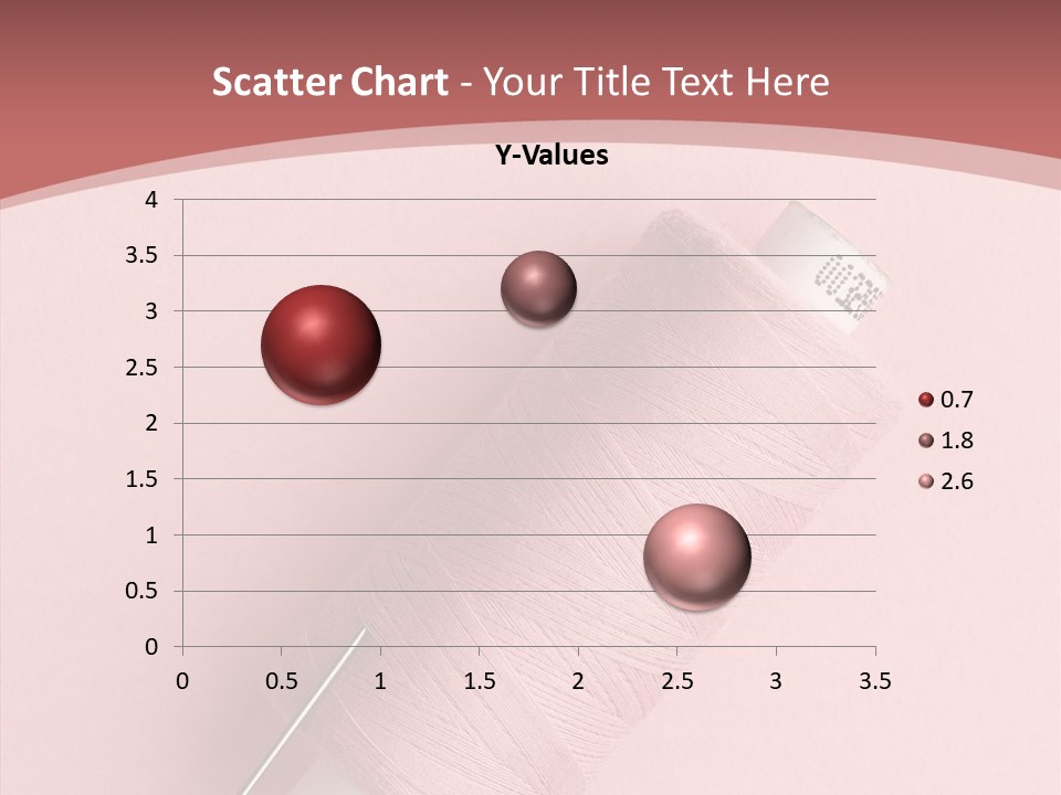 Shape Tailor Pink PowerPoint Template