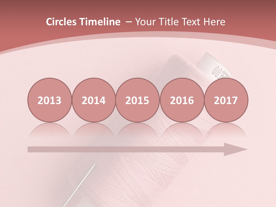 Shape Tailor Pink PowerPoint Template