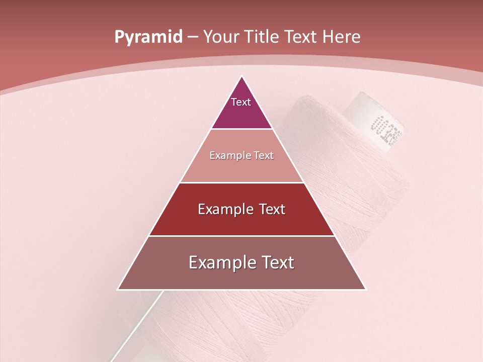 Shape Tailor Pink PowerPoint Template