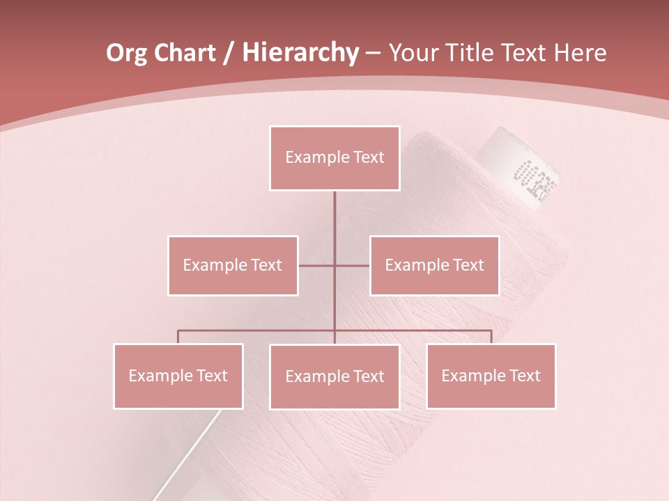 Shape Tailor Pink PowerPoint Template