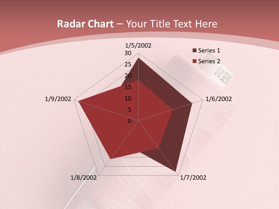 Shape Tailor Pink PowerPoint Template