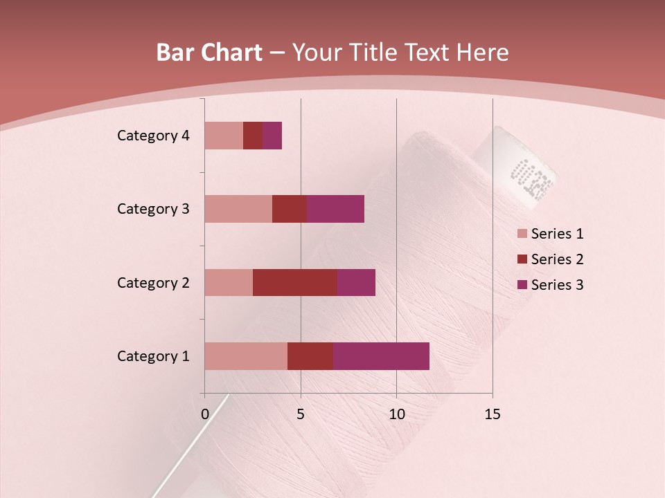 Shape Tailor Pink PowerPoint Template