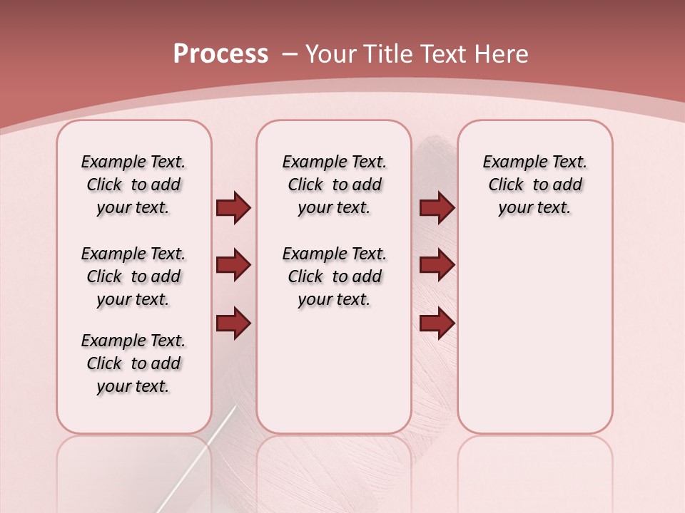 Shape Tailor Pink PowerPoint Template