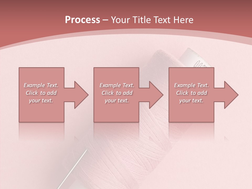 Shape Tailor Pink PowerPoint Template