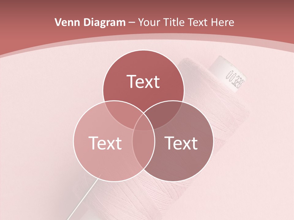 Shape Tailor Pink PowerPoint Template