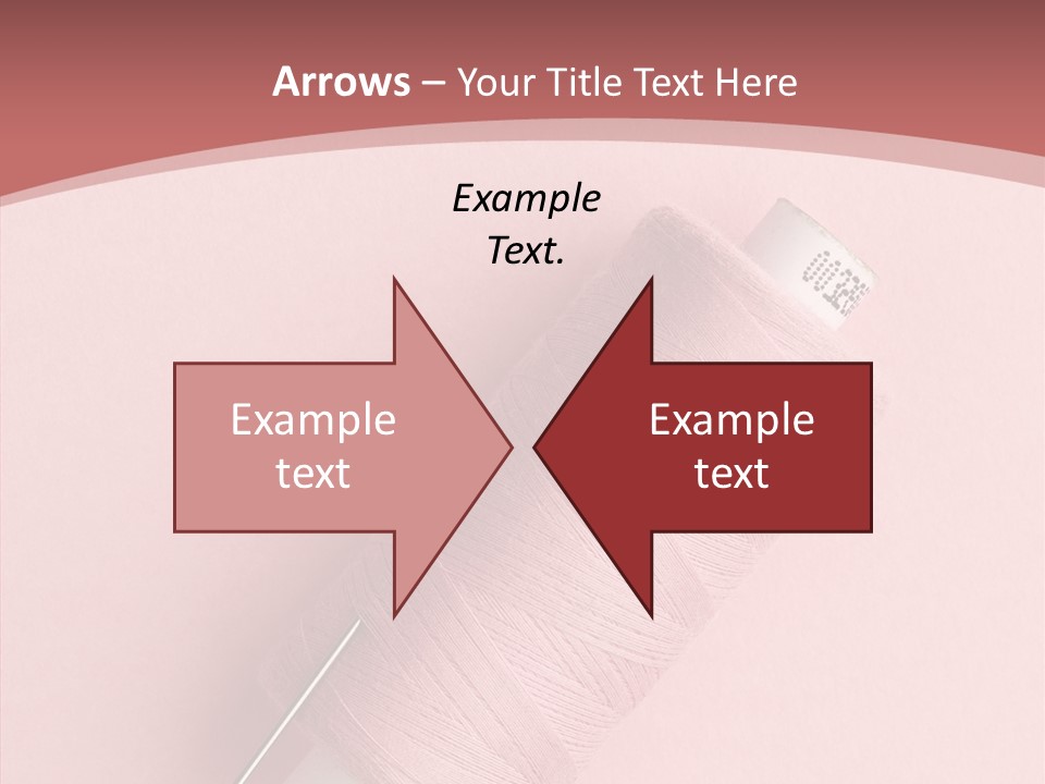 Shape Tailor Pink PowerPoint Template