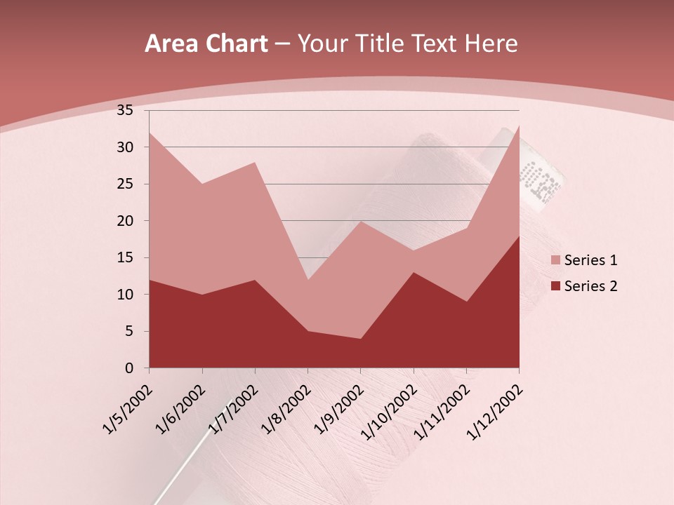 Shape Tailor Pink PowerPoint Template