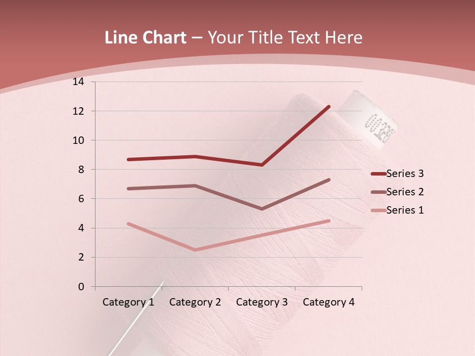 Shape Tailor Pink PowerPoint Template