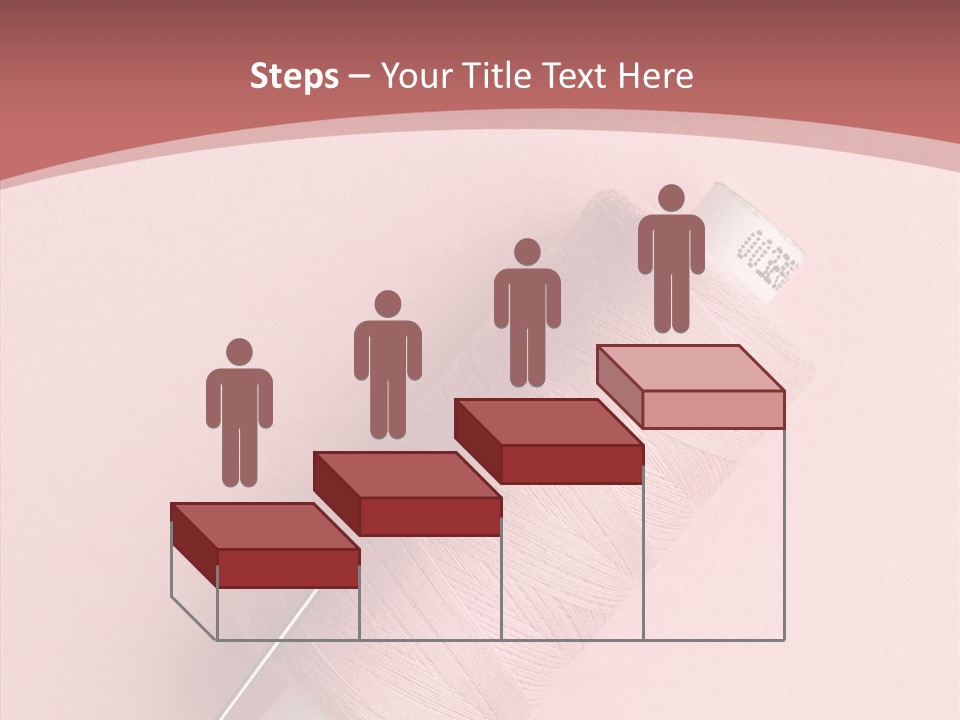 Shape Tailor Pink PowerPoint Template