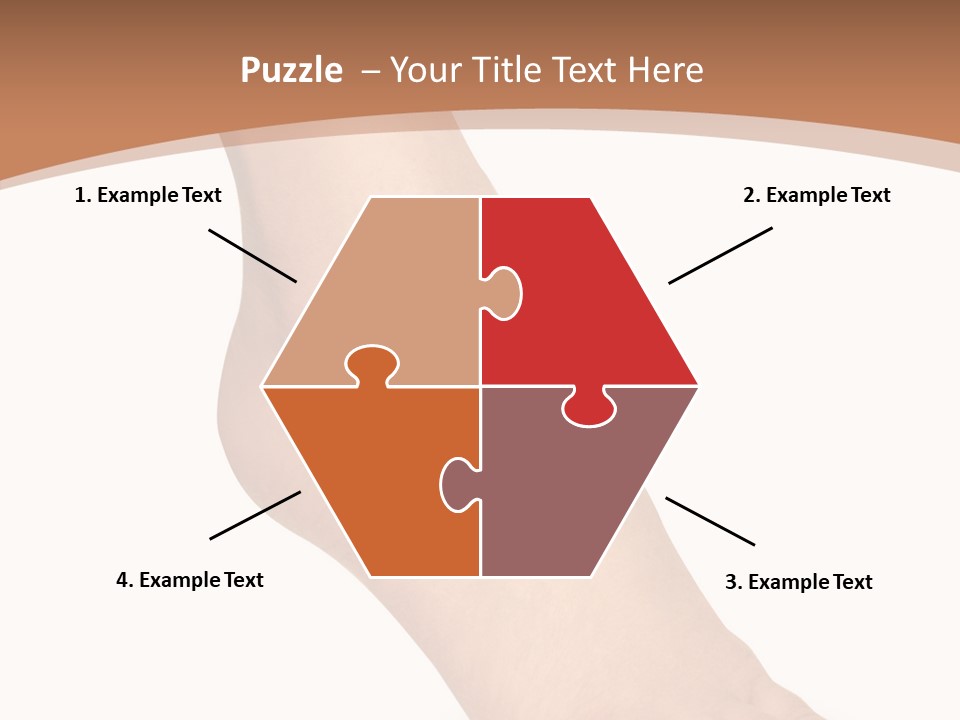 Spa Skincare Foot PowerPoint Template