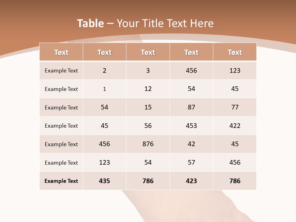 Spa Skincare Foot PowerPoint Template