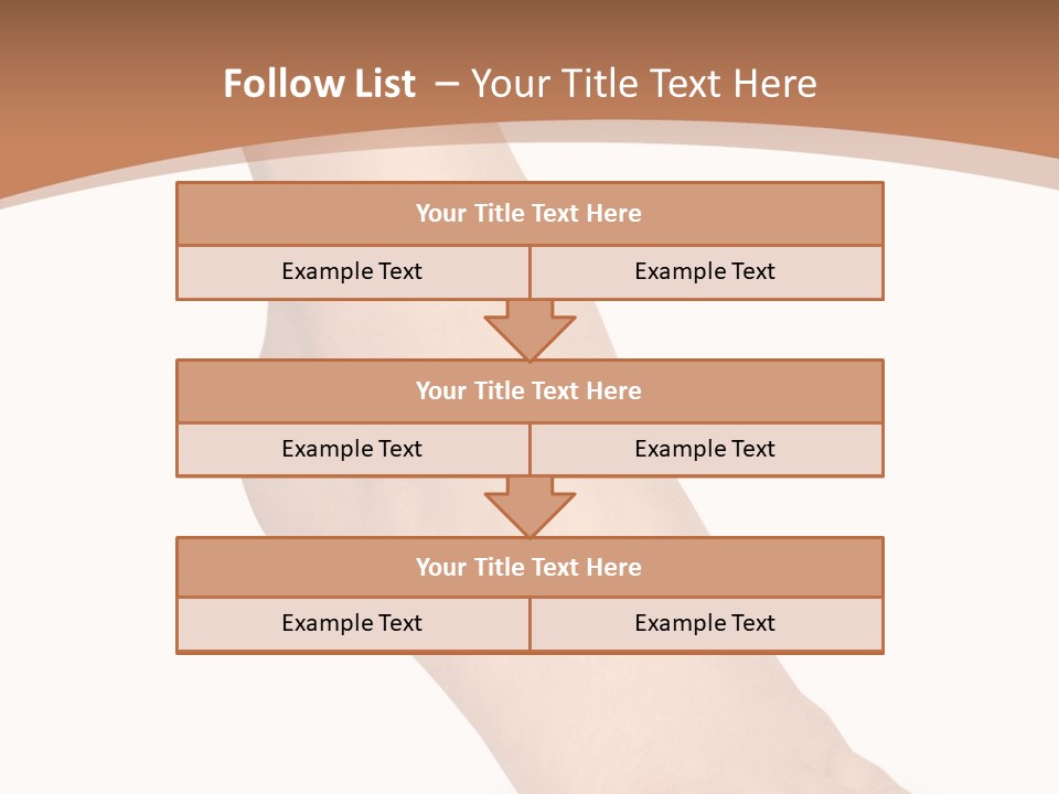 Spa Skincare Foot PowerPoint Template