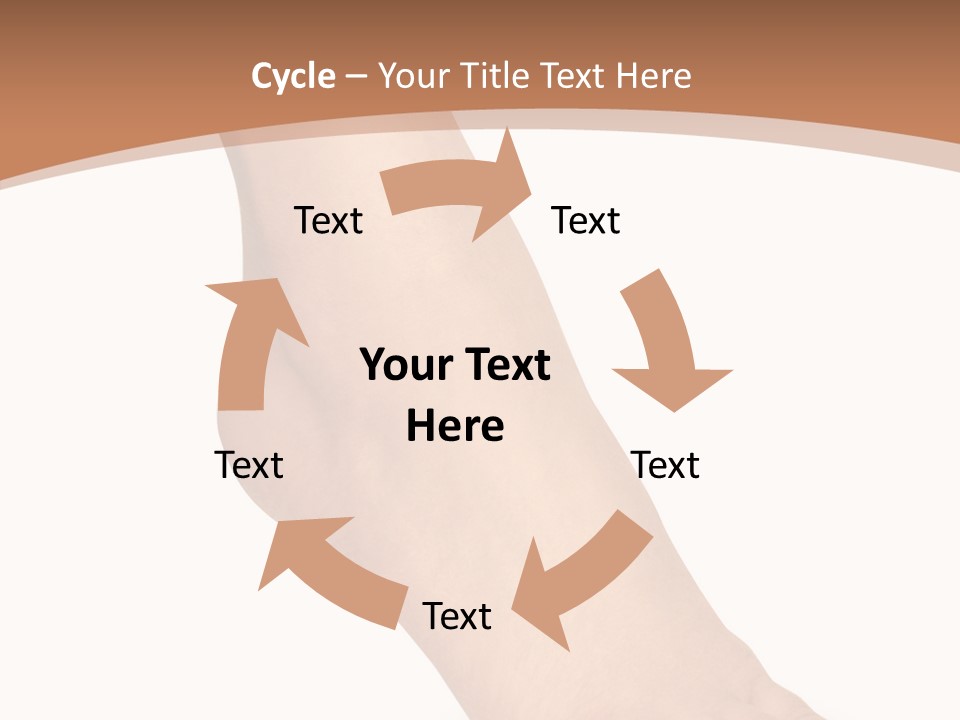 Spa Skincare Foot PowerPoint Template