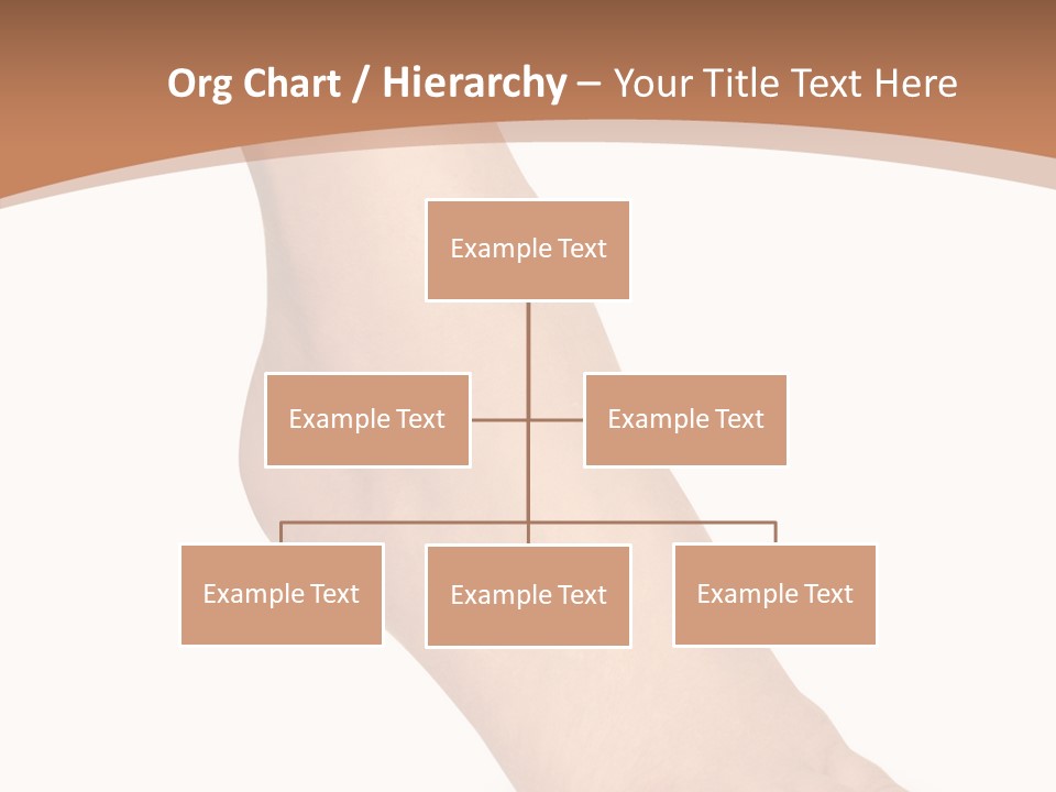Spa Skincare Foot PowerPoint Template