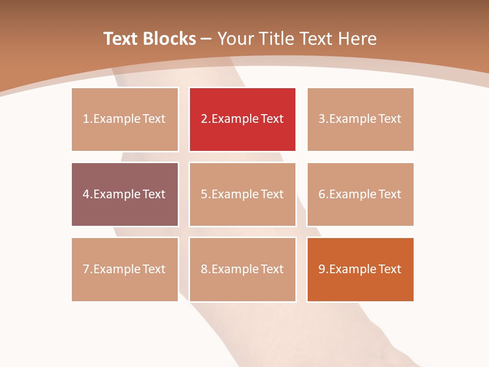 Spa Skincare Foot PowerPoint Template