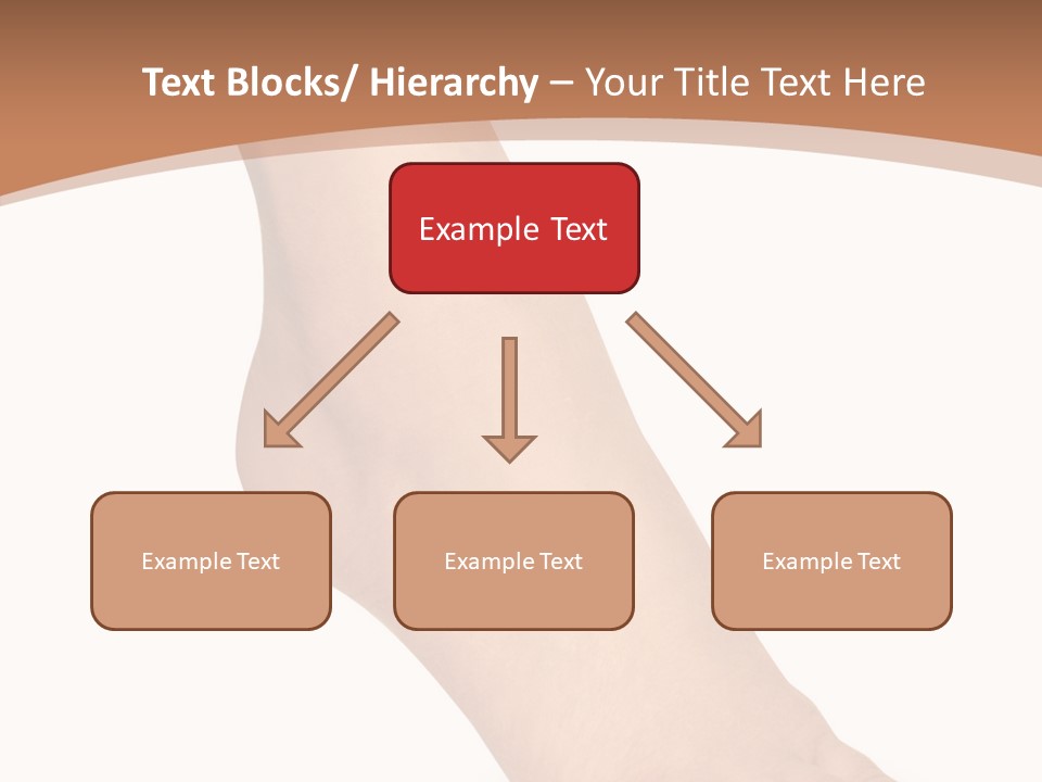Spa Skincare Foot PowerPoint Template