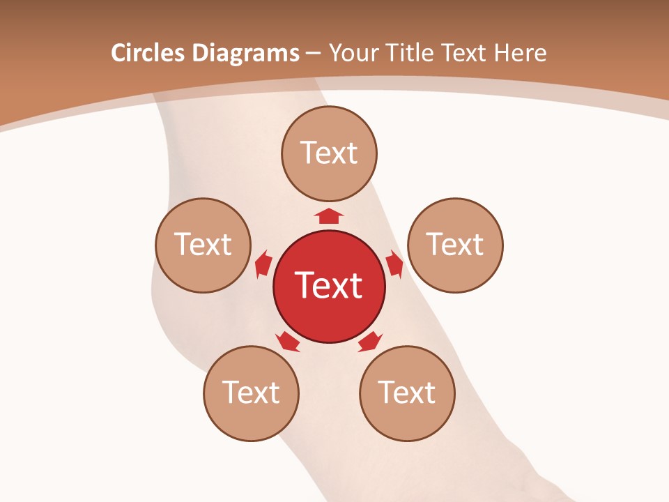 Spa Skincare Foot PowerPoint Template