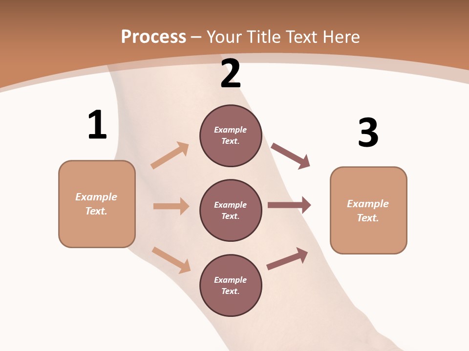 Spa Skincare Foot PowerPoint Template