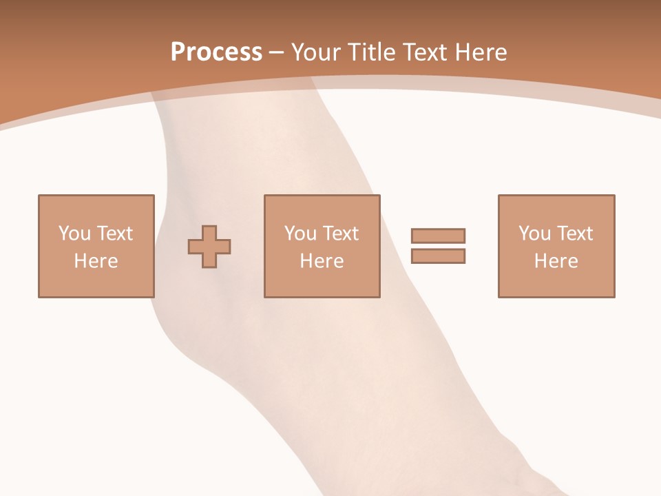 Spa Skincare Foot PowerPoint Template