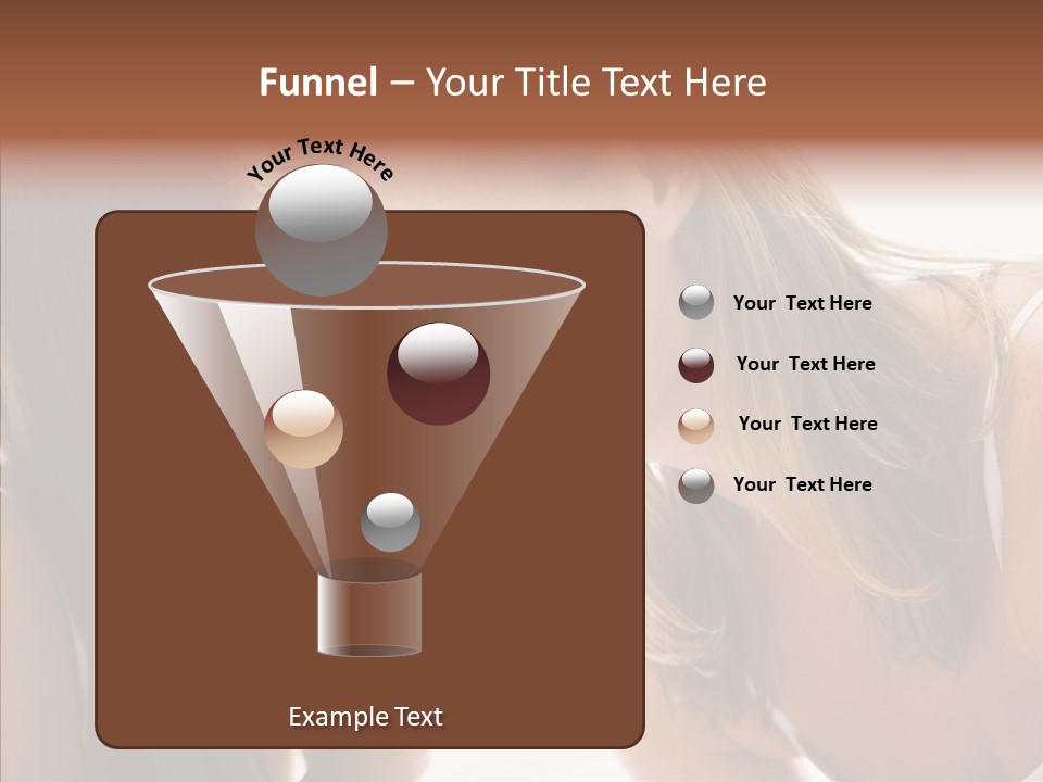 Daytime Talking Women PowerPoint Template