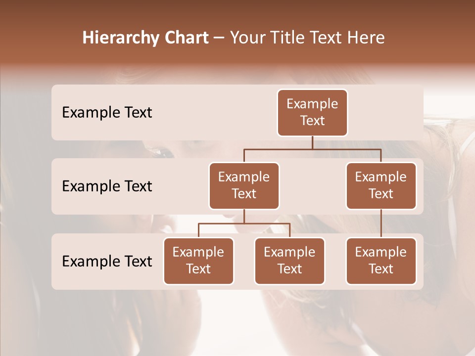 Daytime Talking Women PowerPoint Template
