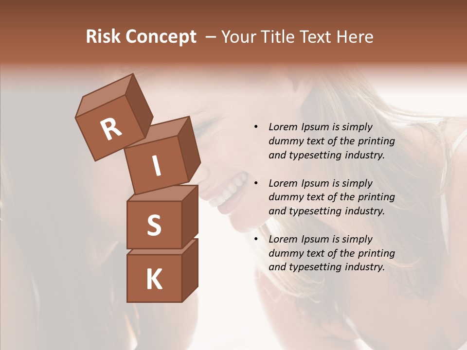 Daytime Talking Women PowerPoint Template