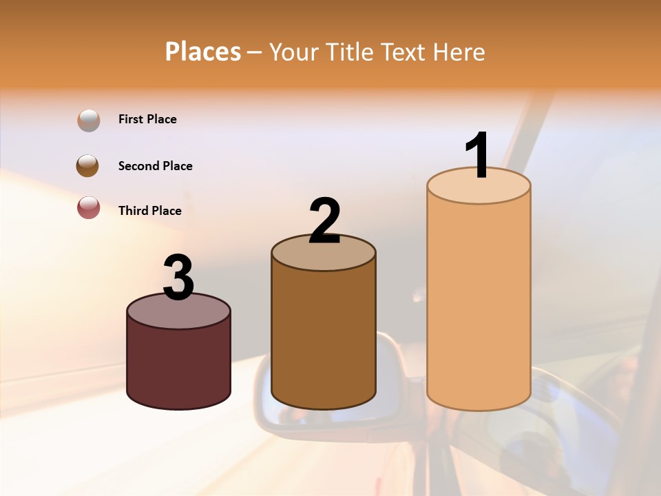 Speedy Speedlight Blue PowerPoint Template
