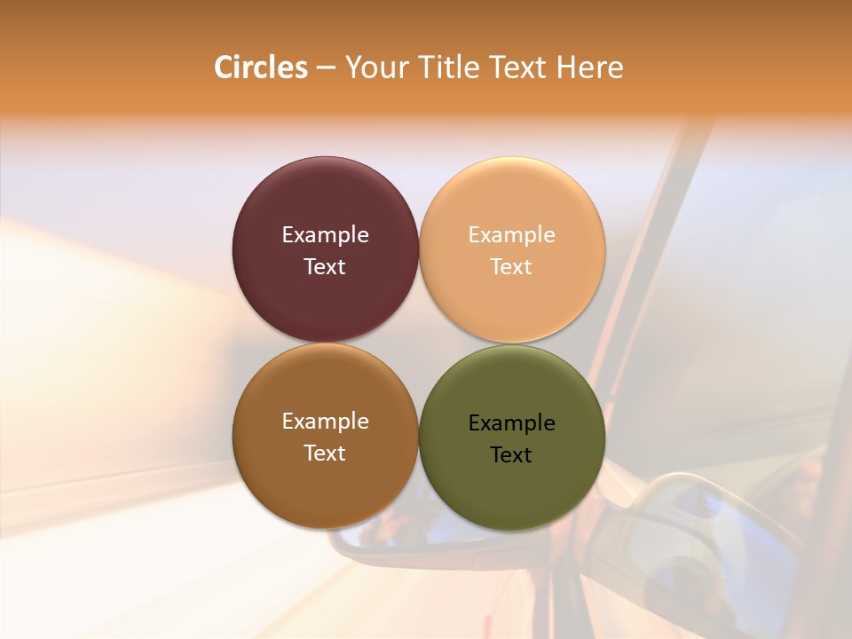 Speedy Speedlight Blue PowerPoint Template