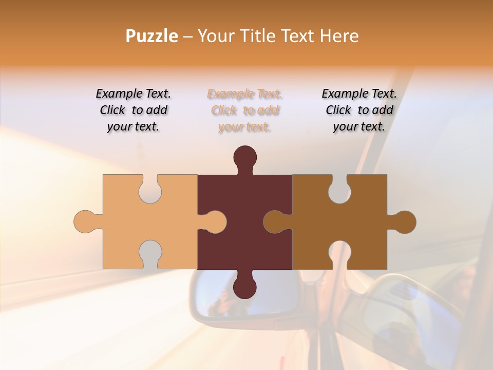 Speedy Speedlight Blue PowerPoint Template