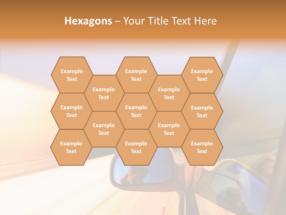 Speedy Speedlight Blue PowerPoint Template