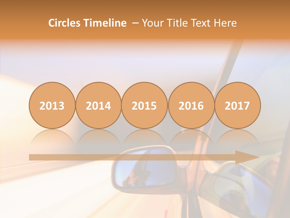 Speedy Speedlight Blue PowerPoint Template