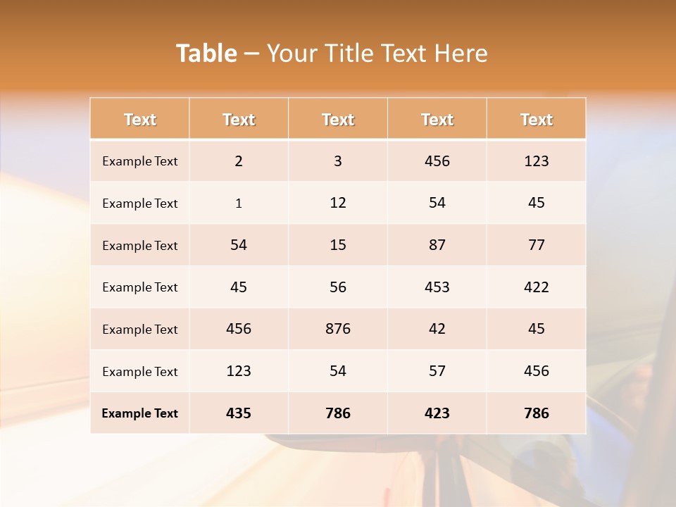 Speedy Speedlight Blue PowerPoint Template