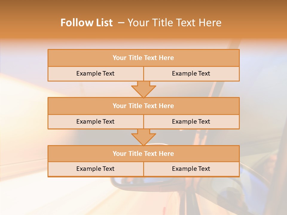 Speedy Speedlight Blue PowerPoint Template