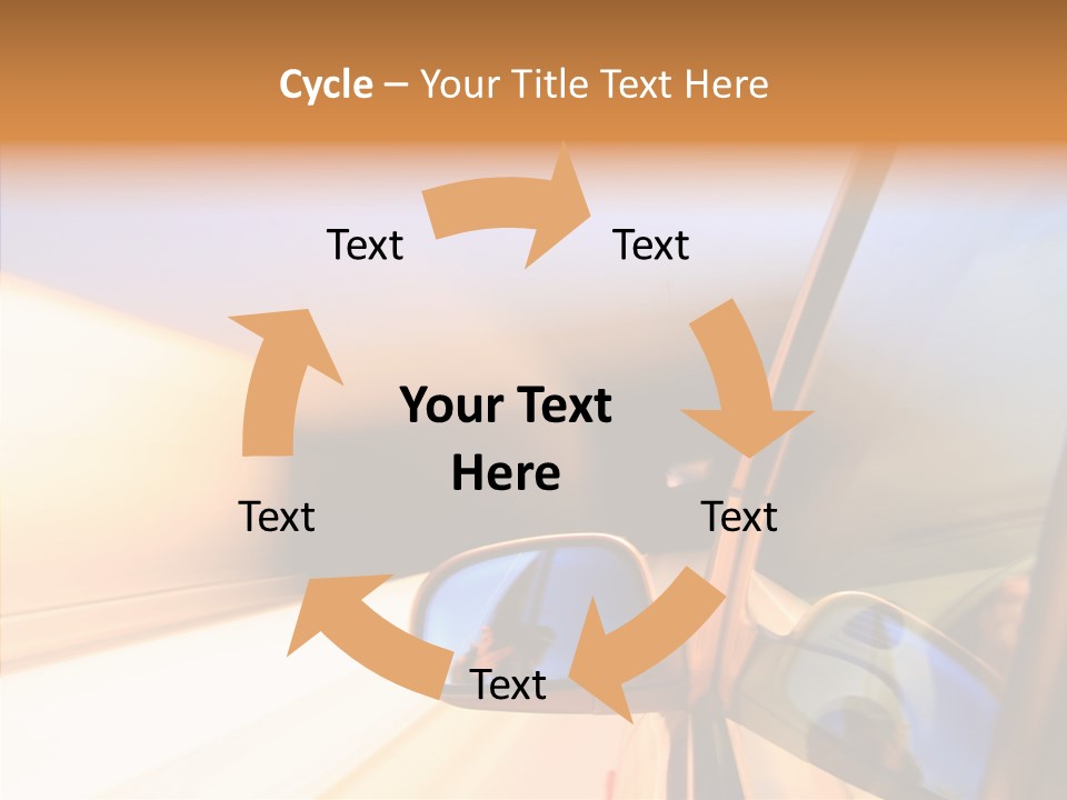 Speedy Speedlight Blue PowerPoint Template
