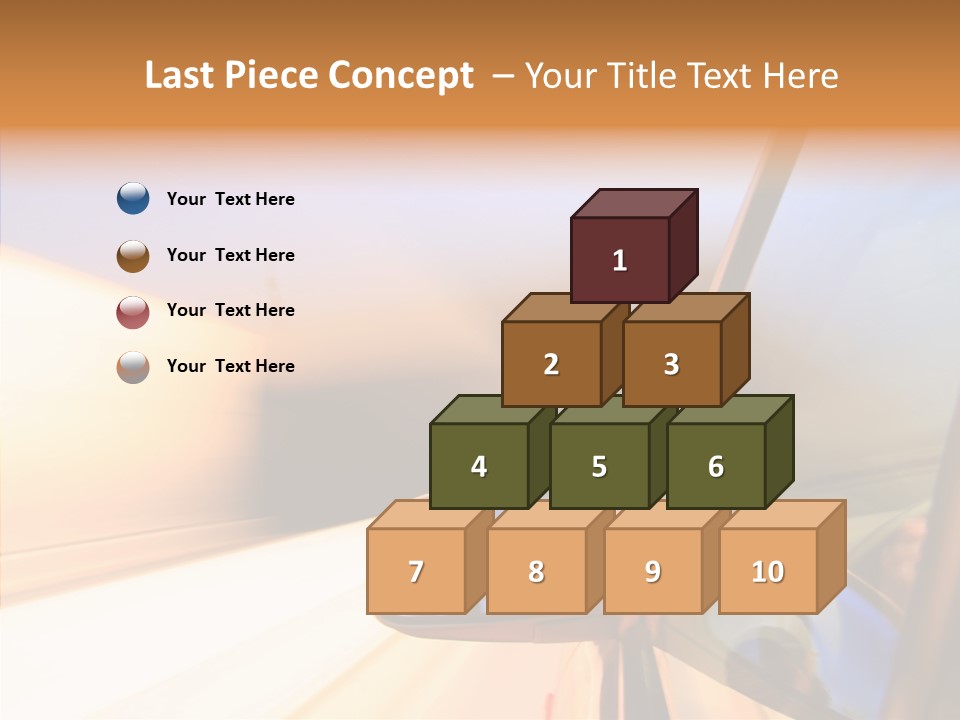 Speedy Speedlight Blue PowerPoint Template