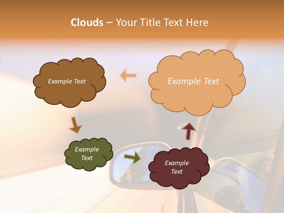 Speedy Speedlight Blue PowerPoint Template