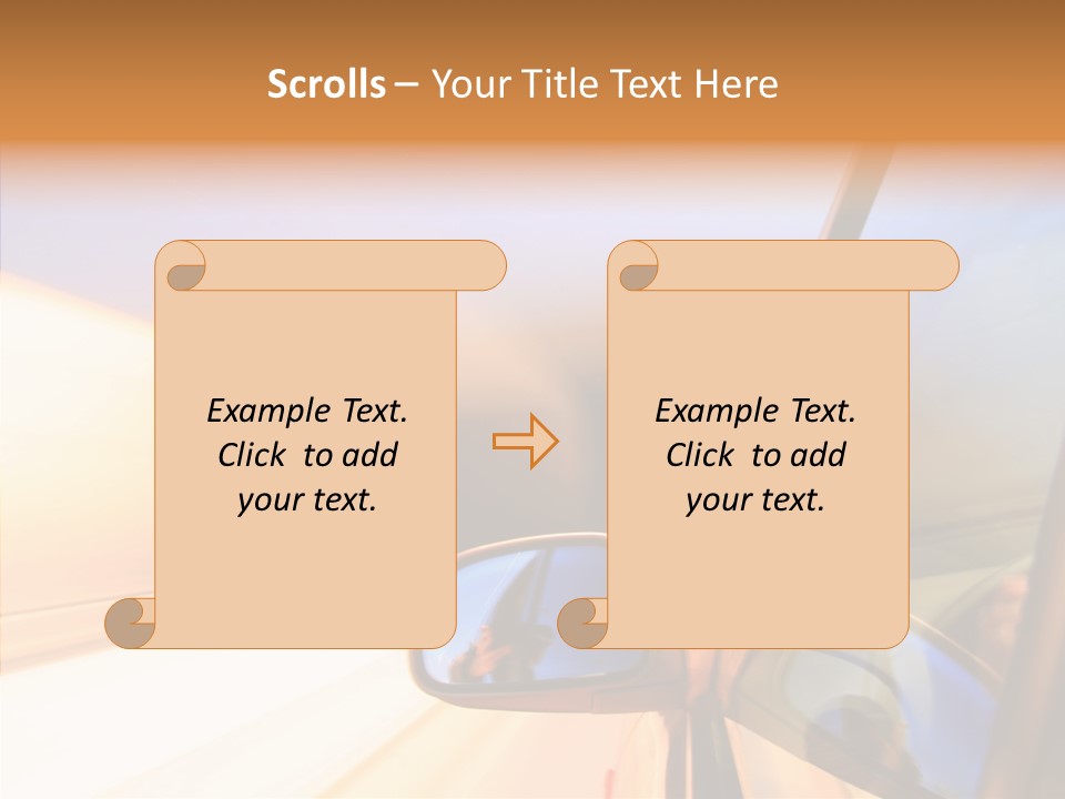 Speedy Speedlight Blue PowerPoint Template