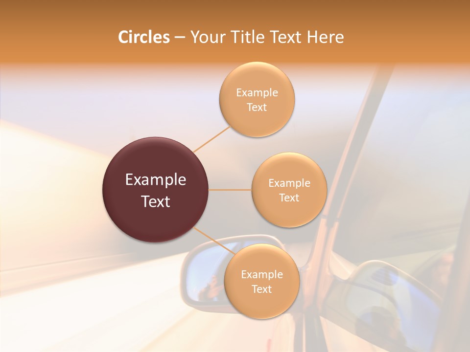Speedy Speedlight Blue PowerPoint Template