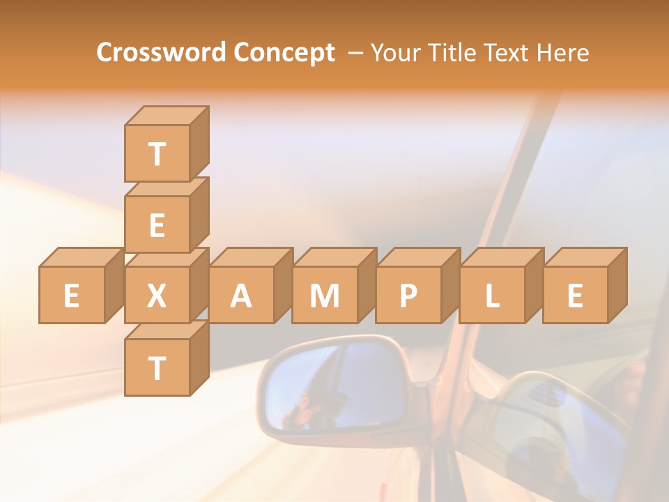 Speedy Speedlight Blue PowerPoint Template