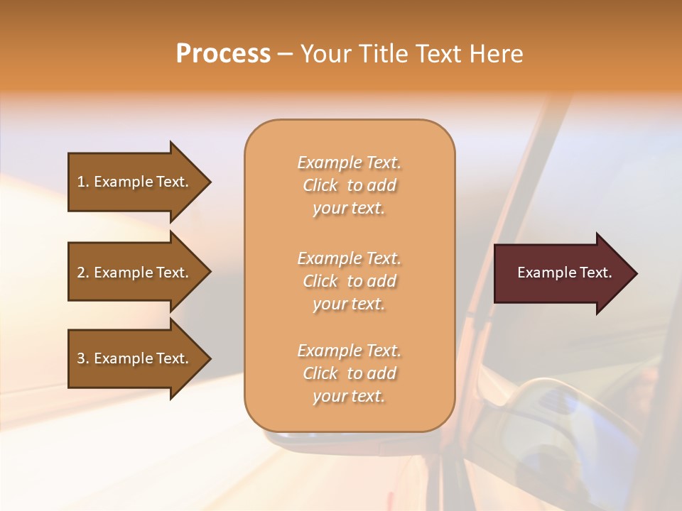 Speedy Speedlight Blue PowerPoint Template
