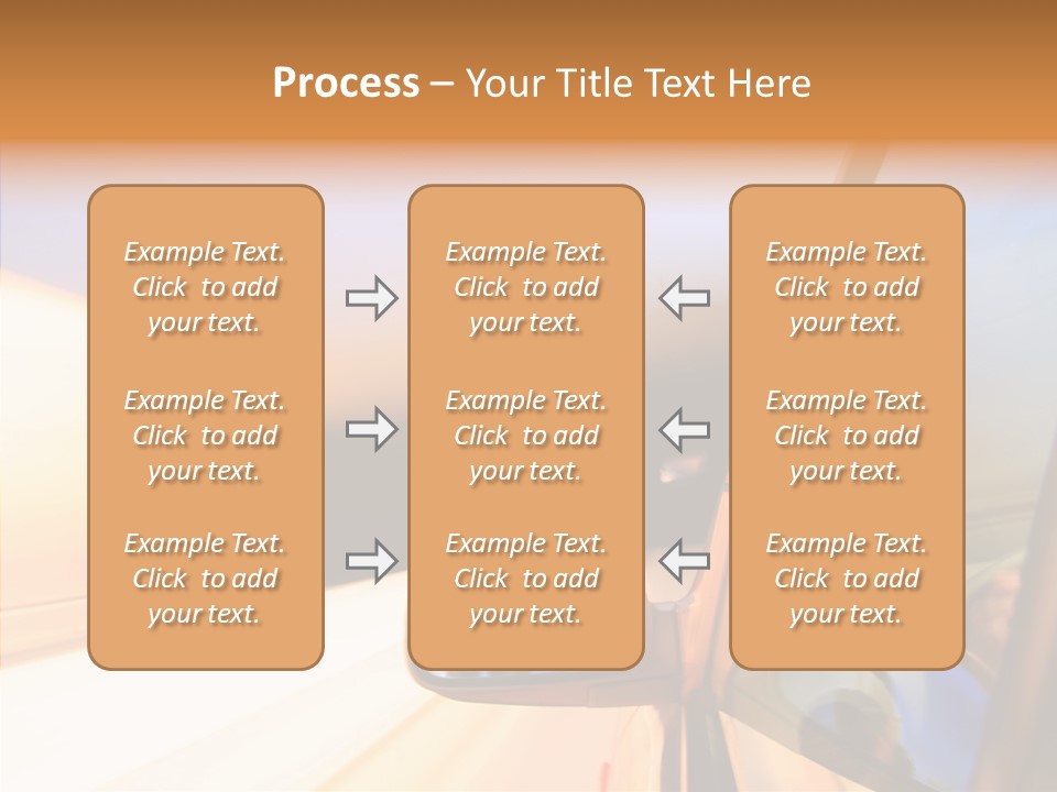 Speedy Speedlight Blue PowerPoint Template