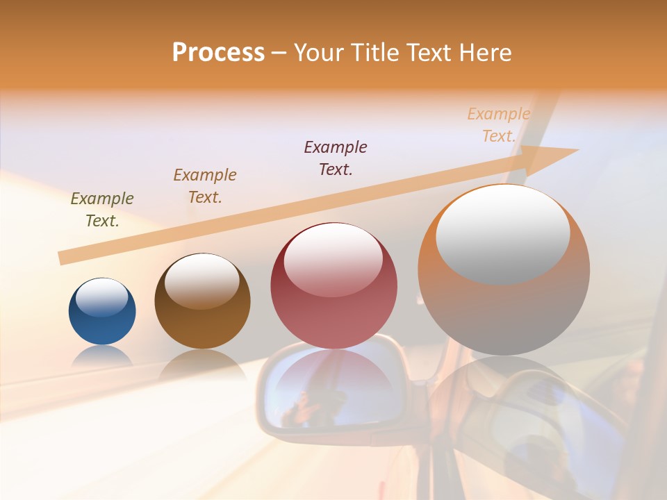 Speedy Speedlight Blue PowerPoint Template