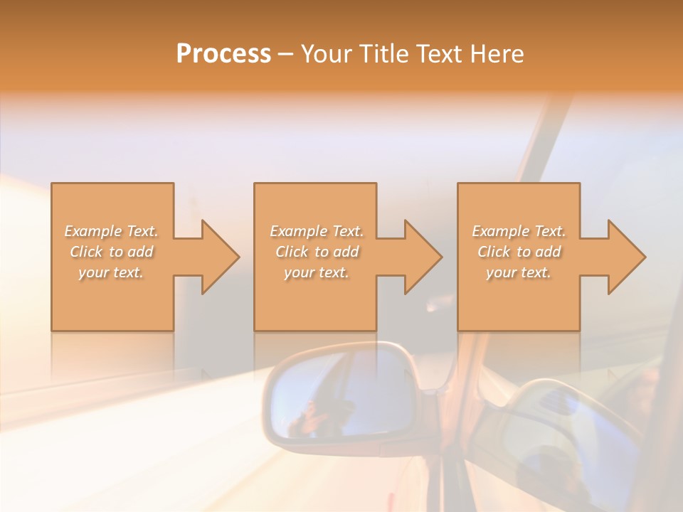 Speedy Speedlight Blue PowerPoint Template