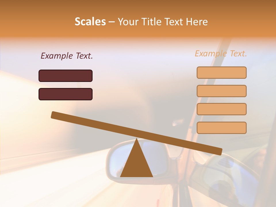 Speedy Speedlight Blue PowerPoint Template